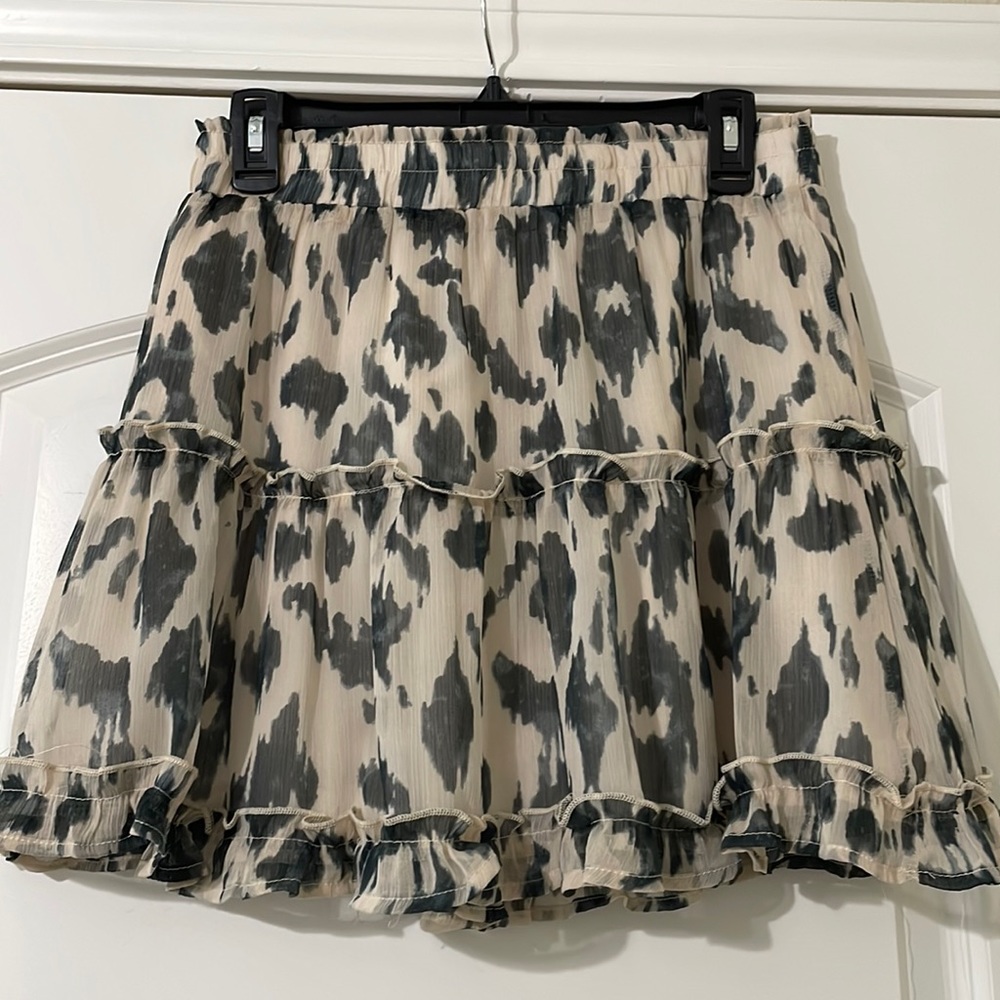 Leopard Print MINI Skirt - Picture 1 of 1